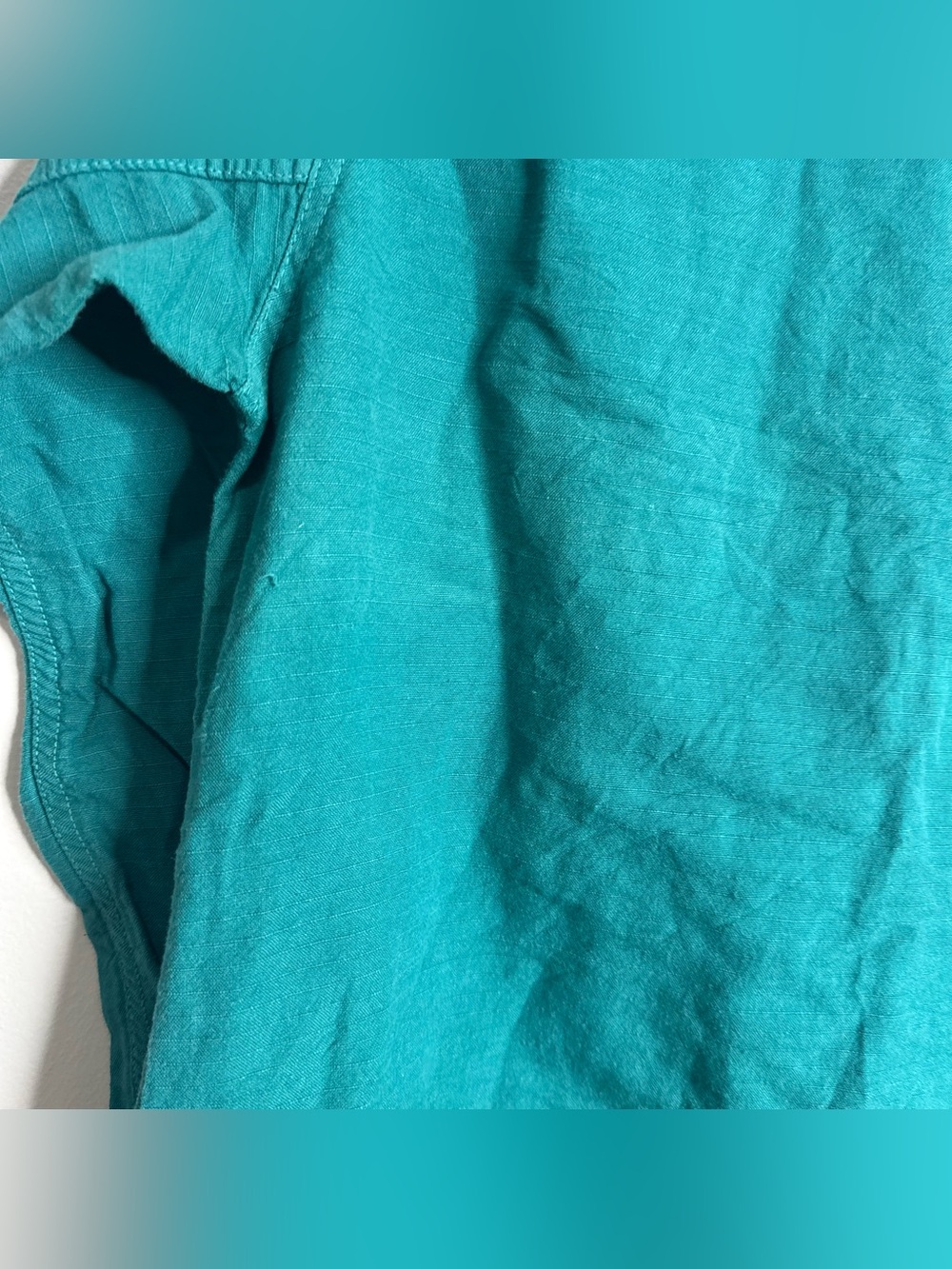 Jungmaven Shoreline Anorak Teal Hooded Jacket Hemp Cotton Unisex Size XS - Picture 10 of 10